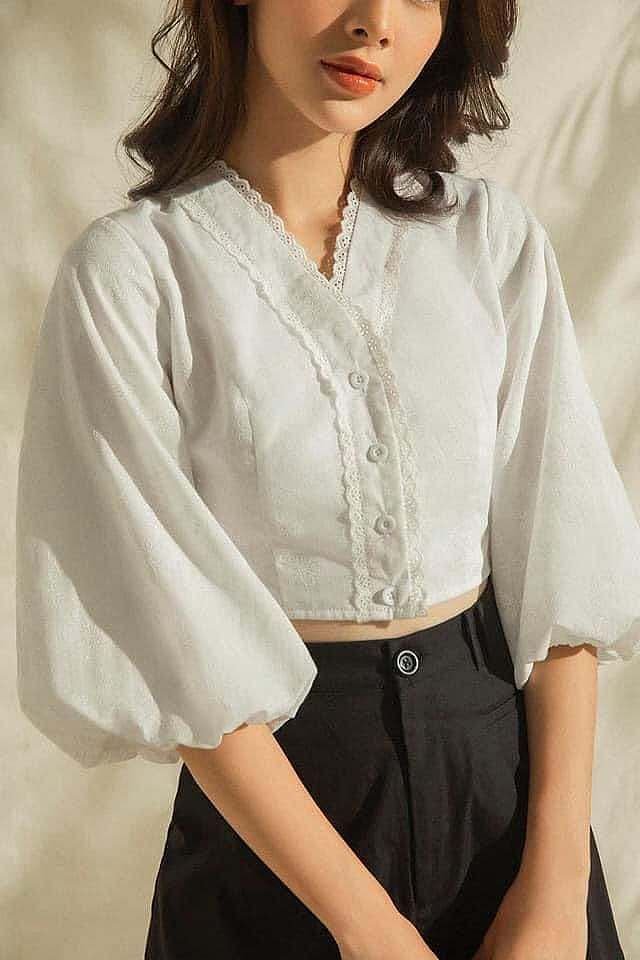 hand-painted-striped-shirt-for-women-feather-design-copy